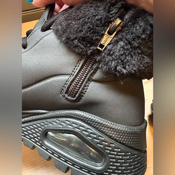 Skechers Uno Rugged Fall Air Black Winter Booties Women’s Sz 7.5 - Picture 11 of 11